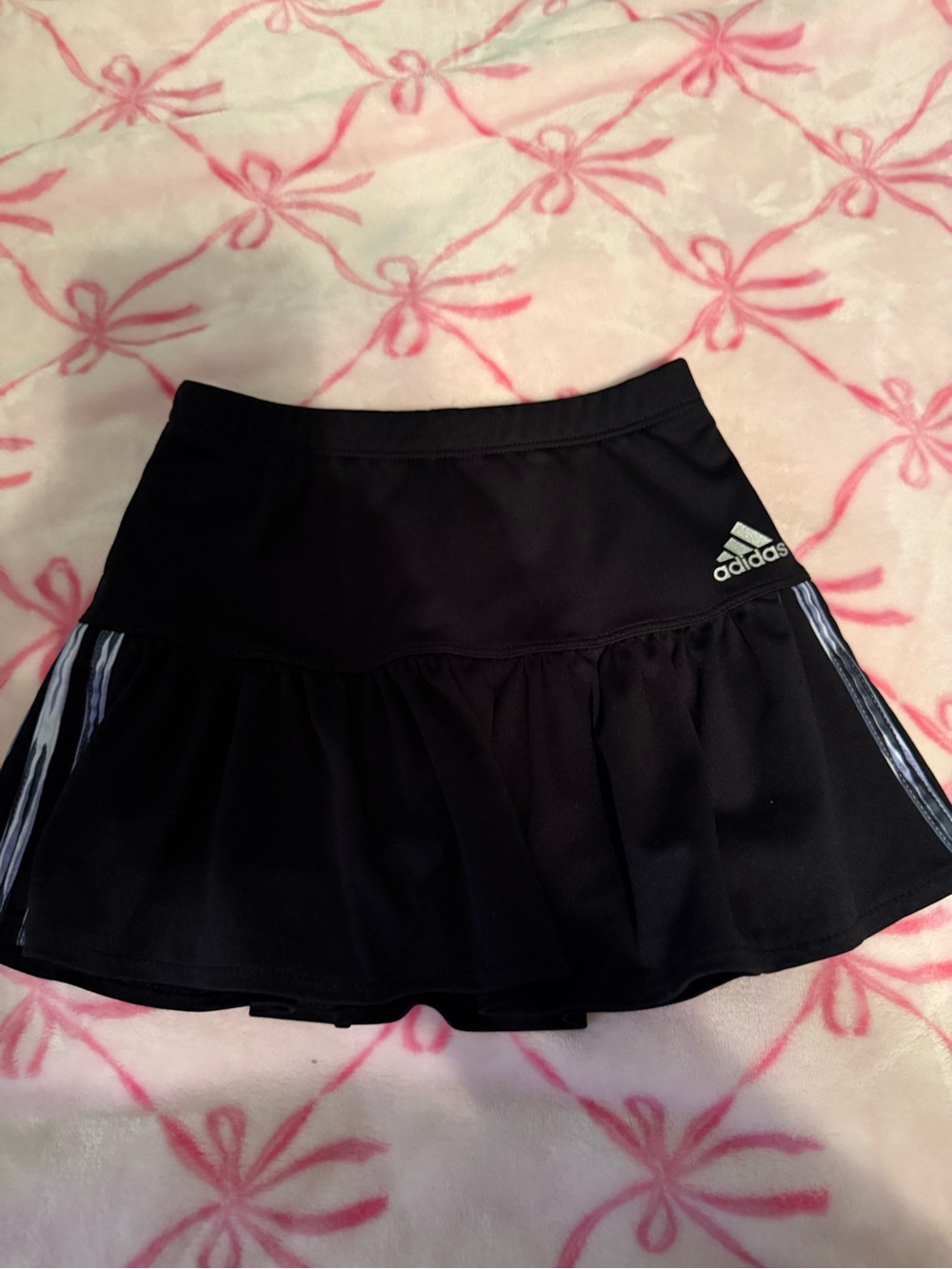 adidas Black & White Women’s Skater Tennis Skirt